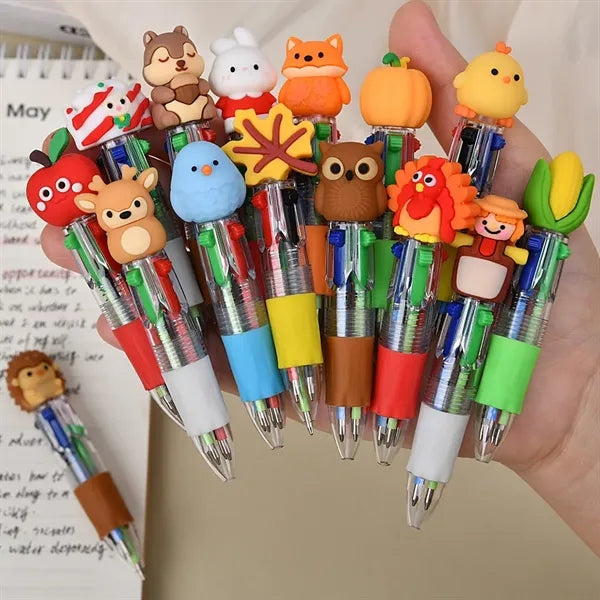 4 color Mini Ballpoint Pen
