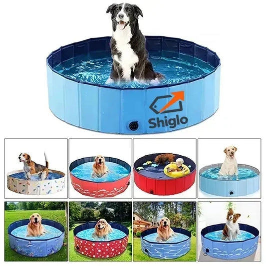 Foldable Dog Pet Bath Kids Swimming Pool