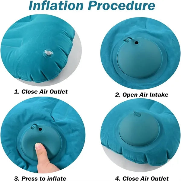 Travel Press Inflatable Pillow