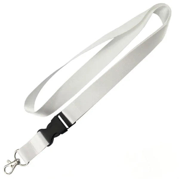Durable Polyester ID Lanyard with Secure Metal Clasp