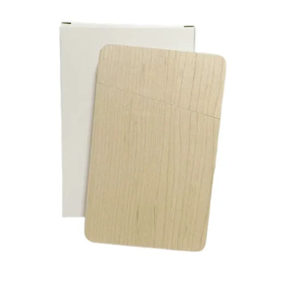Magnetic Closure Portable Wood Business Card Holders