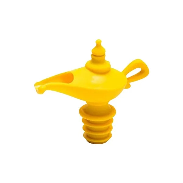 Genie Lamp Silicone Oil Pourer And Beverage Stopper