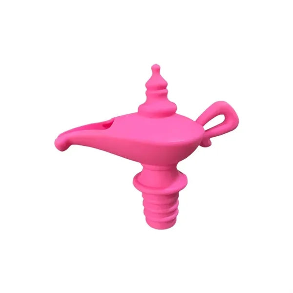 Genie Lamp Silicone Oil Pourer And Beverage Stopper