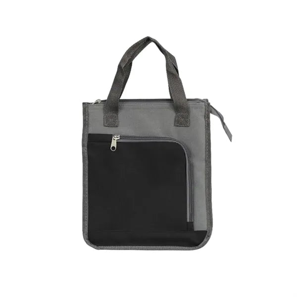 Portable Insulated Lunch Cooler Bag w/ Pockets