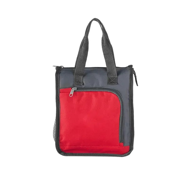 Portable Insulated Lunch Cooler Bag w/ Pockets