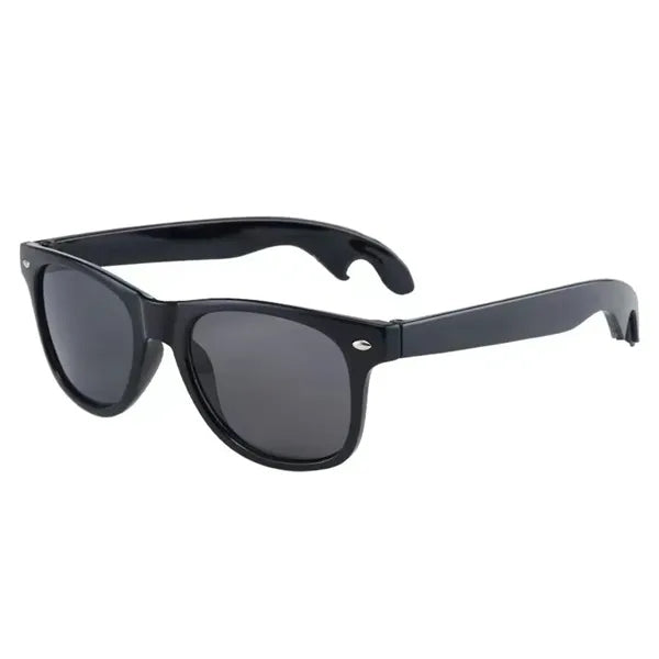 Novelty Folding Sunglasses With Built-in Bottle Opener