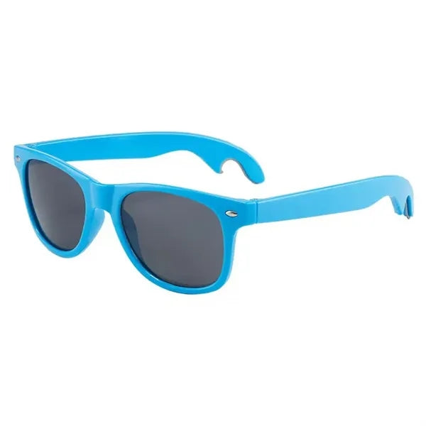 Novelty Folding Sunglasses With Built-in Bottle Opener