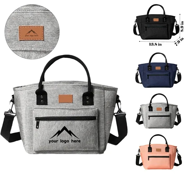 Multifunctional Insulated Tote Bag w/ Adjustable Strap