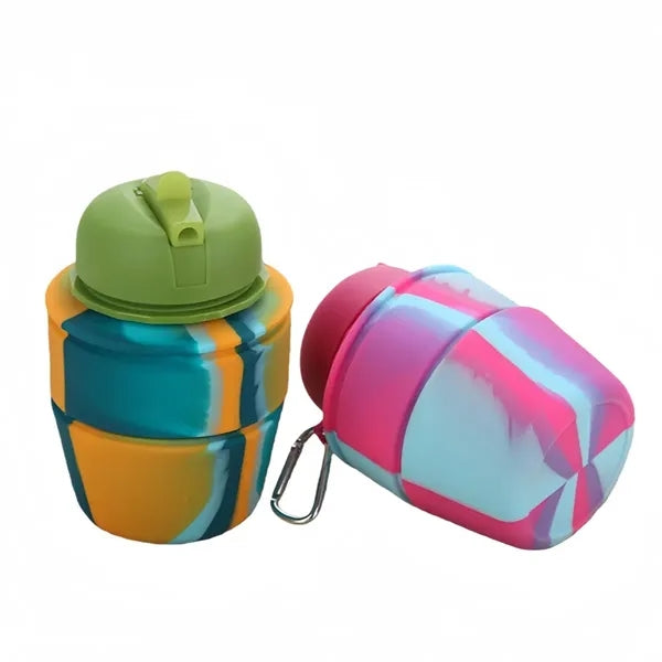 Silicone Convenient Folding Water Bottle