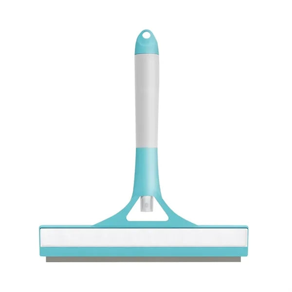 2-in-1 Window Squeegee Spray Bottle w/ Glass Clean Brush