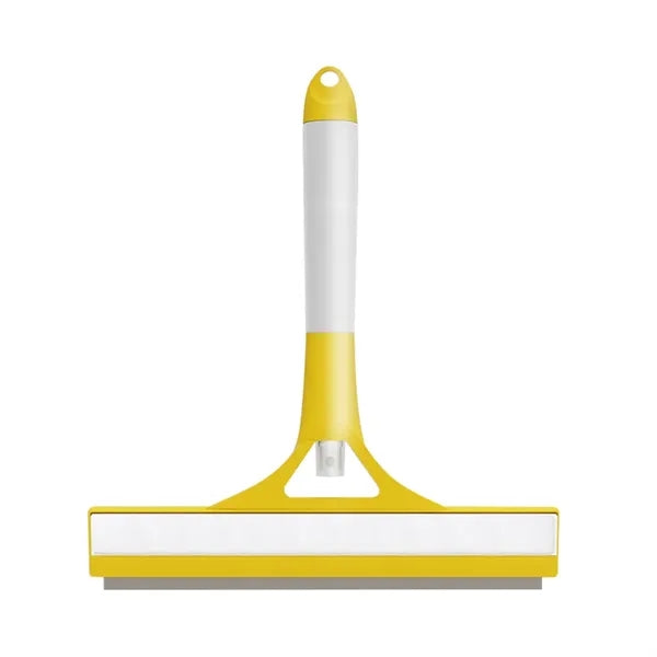 2-in-1 Window Squeegee Spray Bottle w/ Glass Clean Brush