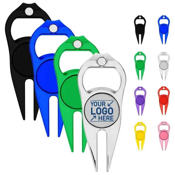 Portable Metal Golf Divot Tool