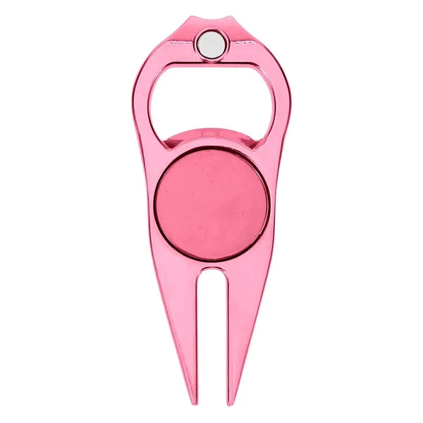 Portable Metal Golf Divot Tool