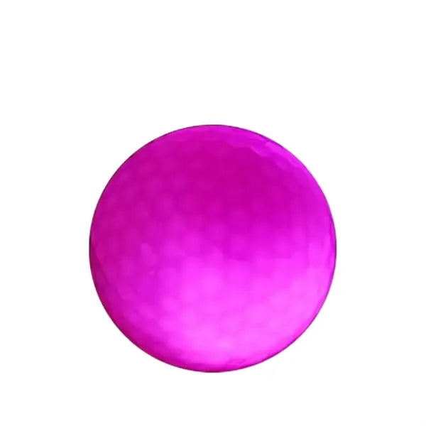 Logo Multi-Color LED Flashing Training Golf Ball