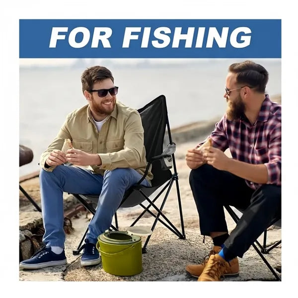 Fishing Chair With a Backrest