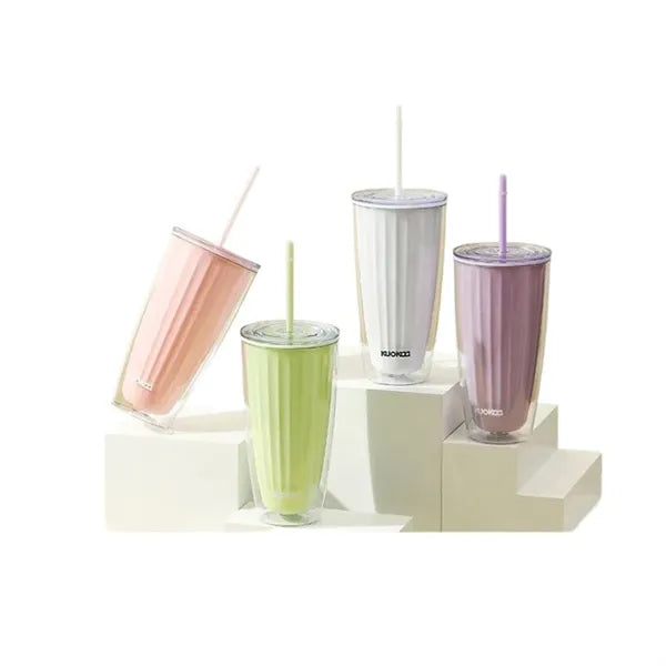 24oz AS Heat Resistant Large Capacity Plastic Double Layer S