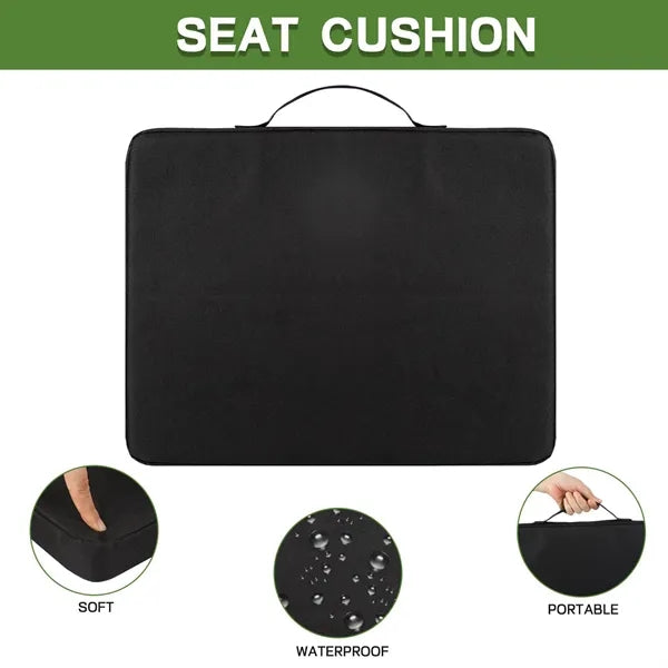 Portable Stadium Seat Cushion with Handle