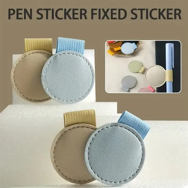 Leather Bookmark Pen Holder