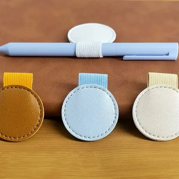 Leather Bookmark Pen Holder