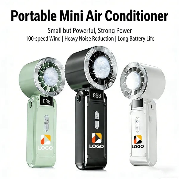 Mini portable fan Semiconductor cooling 120 Rotation
