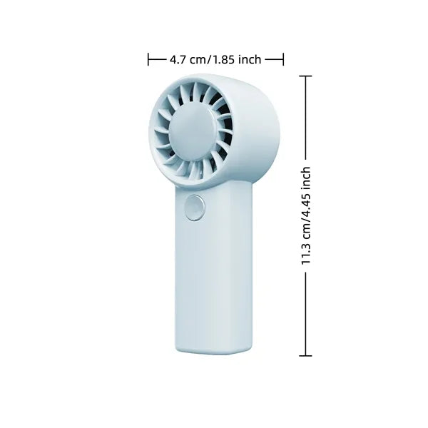 Mini Personal Fan USB Rechargeable 3 Speed Portable