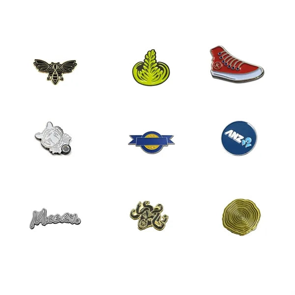 Die Struck Soft Enamel Lapel Pin With Magnet Backing
