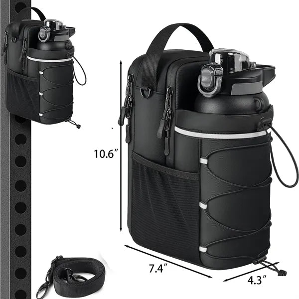 Magnetic Gym Bag with Multiple Pockets