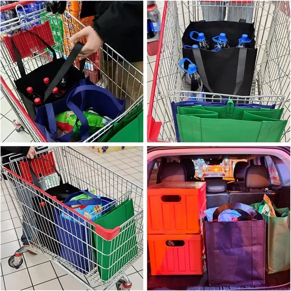 Non-woven Simple Large Capacity Shopping Bag