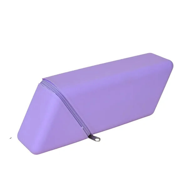 Triangular Silicone Pencil Case with Compartments
