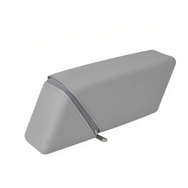 Triangular Silicone Pencil Case with Compartments