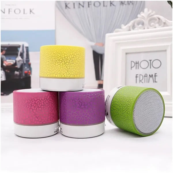 Rainbow Cracked Bluetooth Speaker