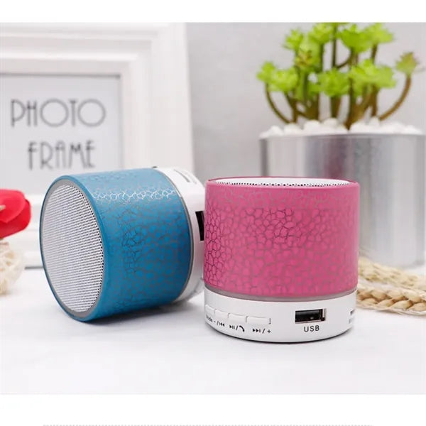 Rainbow Cracked Bluetooth Speaker