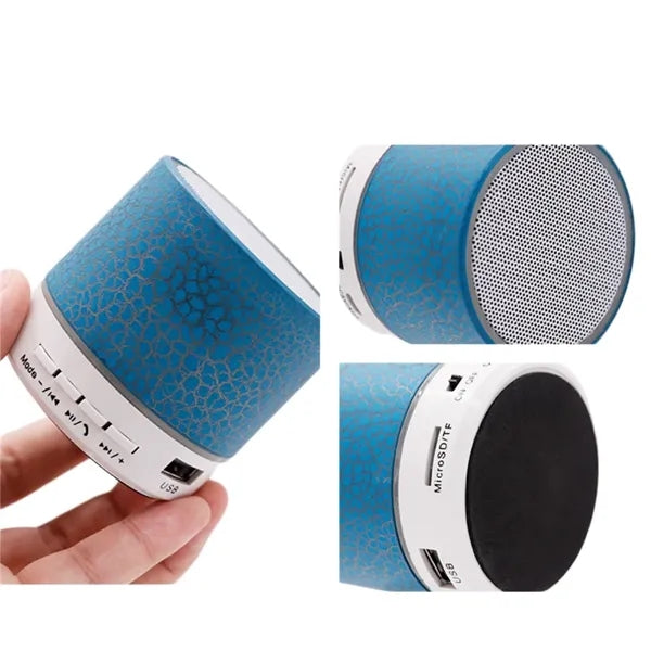 Rainbow Cracked Bluetooth Speaker