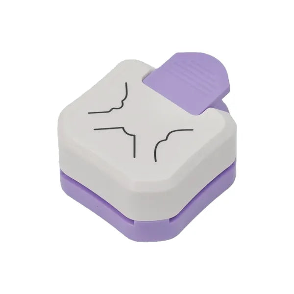 Corner Punch with Scallop Round and Straight Edges