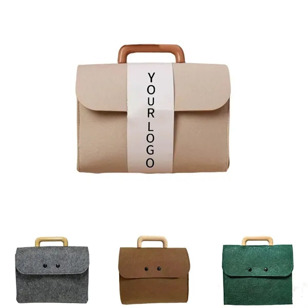 Sustainable felt gift bags