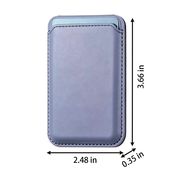 Low MOQ Custom Logo Magnetic Phone Card Holder with Stand