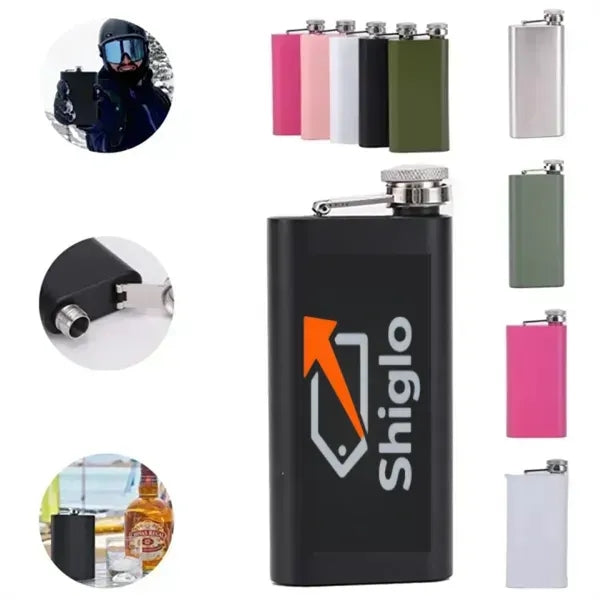 Portable Stainless Steel Outdoor Camping Wine Flask