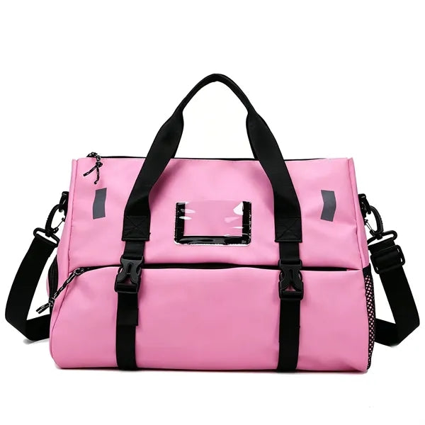 Weekender Bag with Dry Wet Pocket & Shoes Compartment