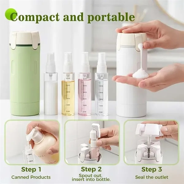 4 in 1 Travel Dispenser Bottle