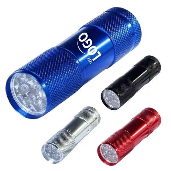 Low MOQ Custom Logo Multi-Color Pocket-Sized Flashlight