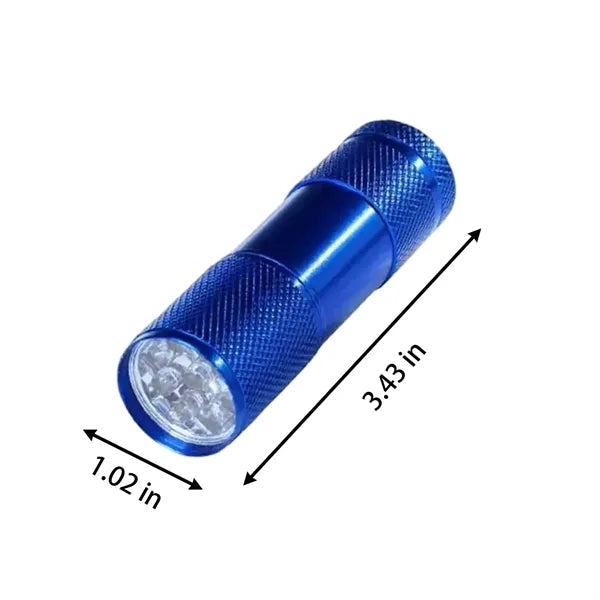 Low MOQ Custom Logo Multi-Color Pocket-Sized Flashlight