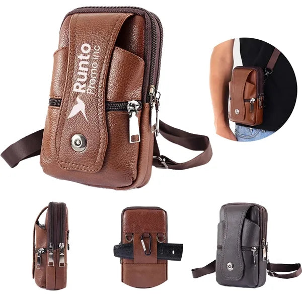 Men's Mobile Phone Casual Business Waist Bag