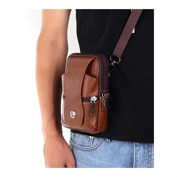 Men's Mobile Phone Casual Business Waist Bag