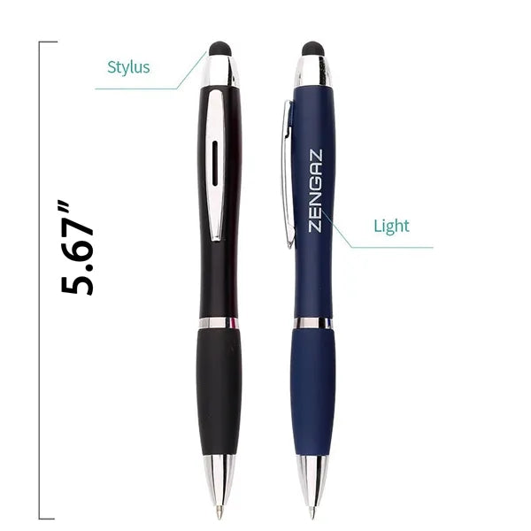 Stylus Ballpoint Pen With Grip