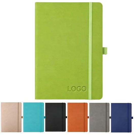 A5 PU Notebook With Elastic Band