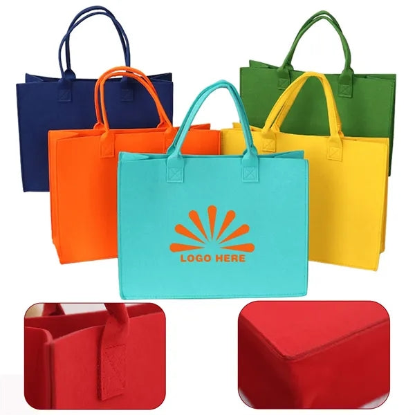 Eco-Friendly Foldable Felt Tote ()