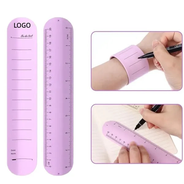 Silicone Wrist Notepad Slap Bracelet