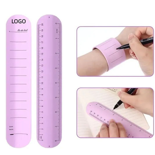 Silicone Wrist Notepad Slap Bracelet
