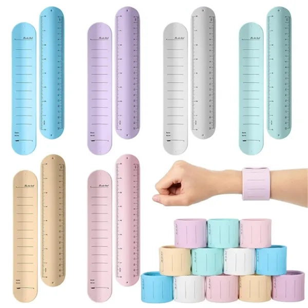 Silicone Wrist Notepad Slap Bracelet