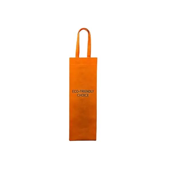 Non-Woven Single Bottle Wine Tote Bag